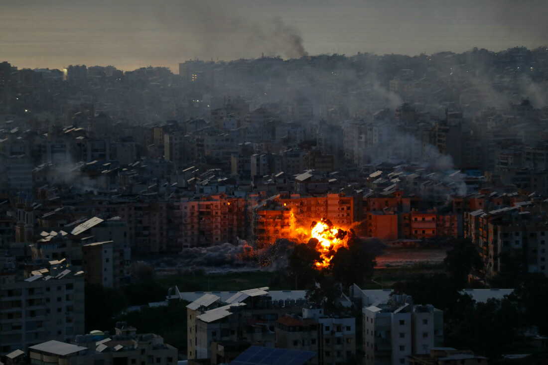 A fireball ascends from the site of an Israeli airstrike that targeted an area in Beirut’s southern suburbs on March 6, 2026. Israeli air strikes battered Lebanon on Friday, sending the death toll since March 2, up to at least 217, according to Lebanese authorities, as the premier warned "a humanitarian disaster is looming". (Photo by AFP) / “The erroneous mention[s] appearing in the metadata of this photo by - has been modified in AFP systems in the following manner: [STR] instead of [Omar YAMAN ]. Please immediately remove the erroneous mention[s] from all your online services and delete it (them) from your servers. If you have been authorized by AFP to distribute it (them) to third parties, please ensure that the same actions are carried out by them. Failure to promptly comply with these instructions will entail liability on your part for any continued or post notification usage. Therefore we thank you very much for all your attention and prompt action. We are sorry for the inconvenience this notification may cause and remain at your disposal for any further information you may require.”