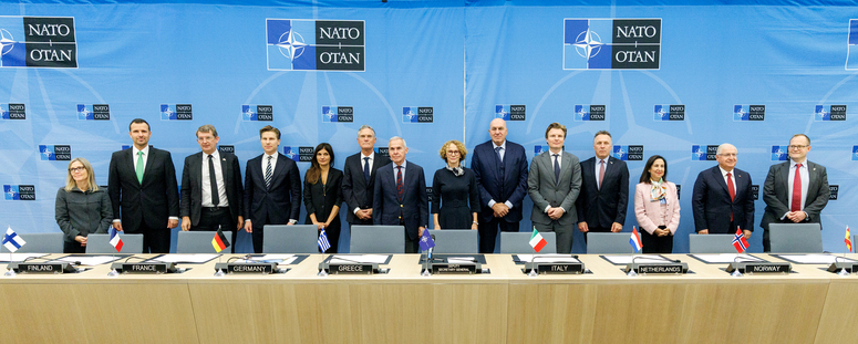 Signing of a Memorandum of Understanding on Distributed Synthetic Training High Visibility Project with 13 Allies (Canada, Czechia, Denmark, Finland, France, Germany, Greece, Italy, Netherlands, Norway, Spain, Türkiye and the United Kingdom)