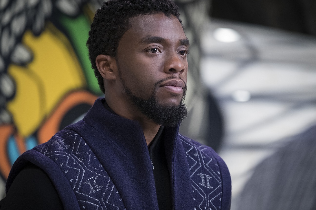 Marvel Studios' BLACK PANTHERT'Challa/Black Panther (Chadwick Boseman)Photo: Matt Kennedy©Marvel Studios 2018