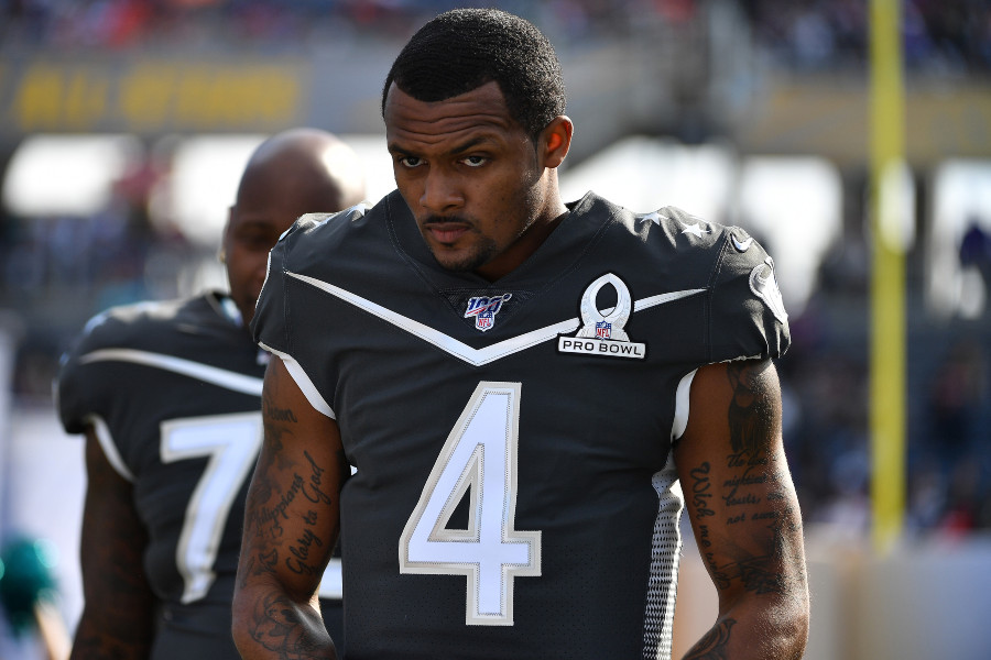 Deshaun Watson  of the Houston Texans during the 2020 NFL Pro Bowl at Camping World Stadium on Jan. 26, 2020 in Orlando, Fla.