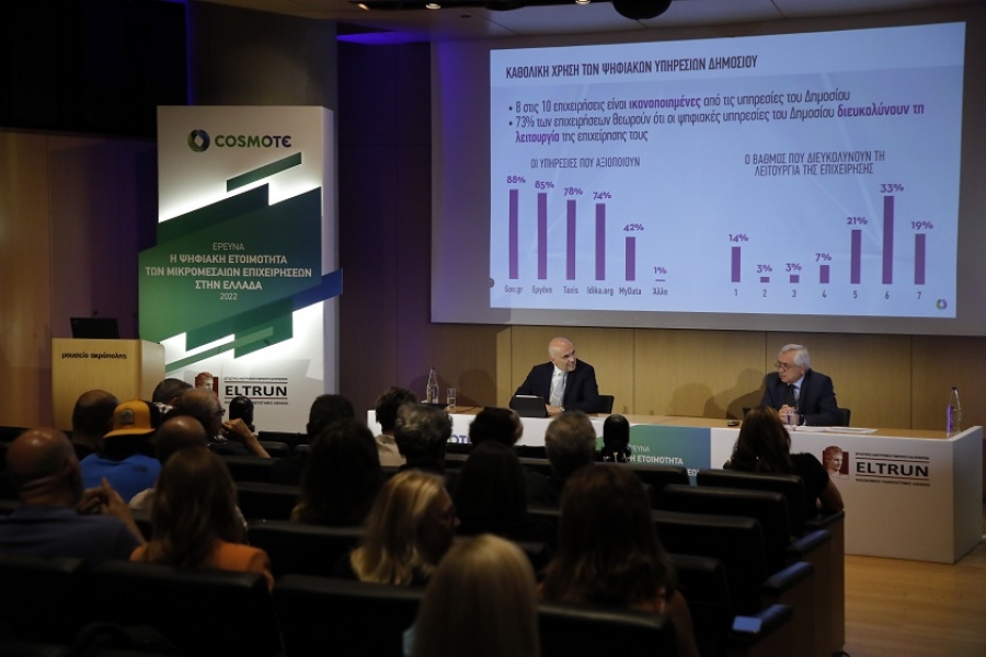 Ωριμάζουν ψηφιακά οι μικρομεσαίες επιχειρήσεις σύμφωνα με έρευνα της Cosmote και του Eltrun