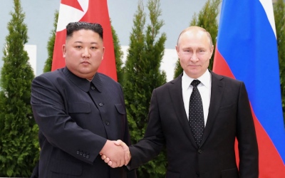 Απόλυτη στήριξη του Βορειοκορεάτη Kim στον Putin - Θέλει στρατηγική συνεργασία με Ρωσία