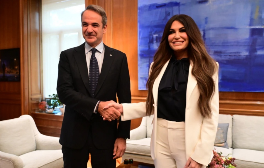 Συνάντηση Kimberly με Μητσοτάκη - Τι συζήτησαν