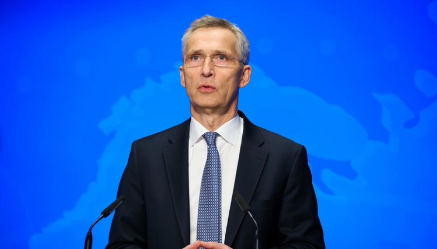 Stoltenberg (NATO): Kλιμάκωση του πολέμου τα «υποτιθέμενα δημοψηφίσματα»