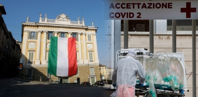 Ιταλία: Εκτοξεύθηκαν οι θάνατοι από Covid-19, 434 το τελευταίο 24ωρο