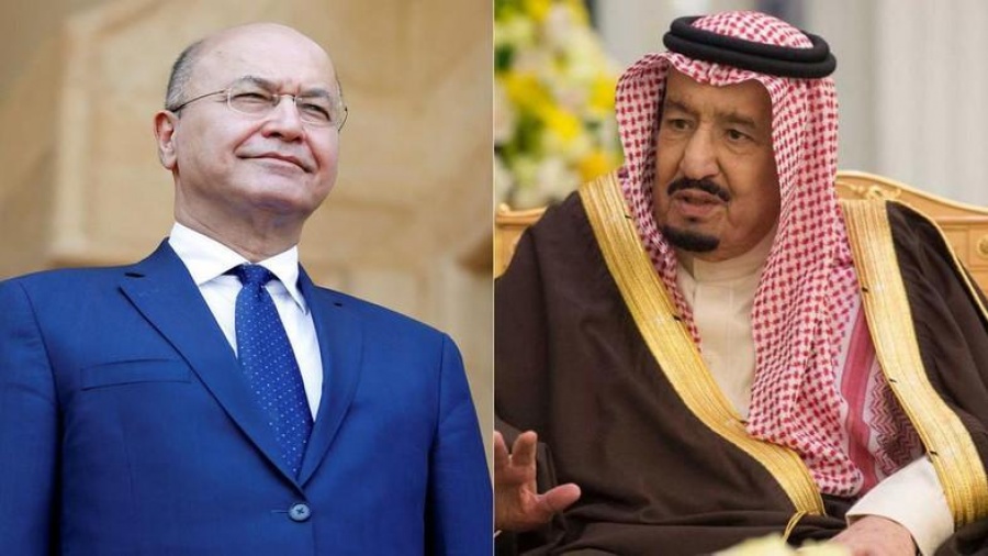 Aναθέρμανση των σχέσεων Σαουδικής Αραβίας - Ιράκ - Συνάντηση Salman με τον Barham Saleh