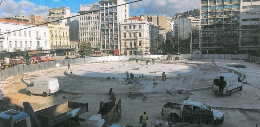 Επιστρέφει σε λίγες εβδομάδες το ιστορικό συντριβάνι στην πλατεία Ομονοίας