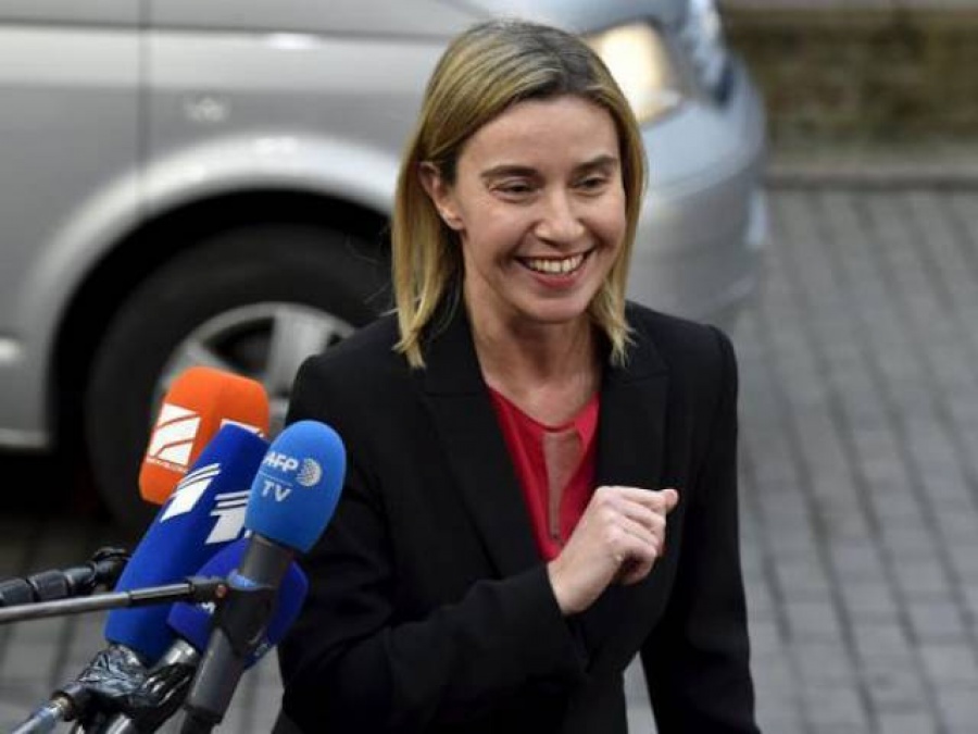 Mogherini (EE): Πρόοδος στις διαπραγματεύσεις Αθήνας - Σκοπίων για το ονοματολογικό