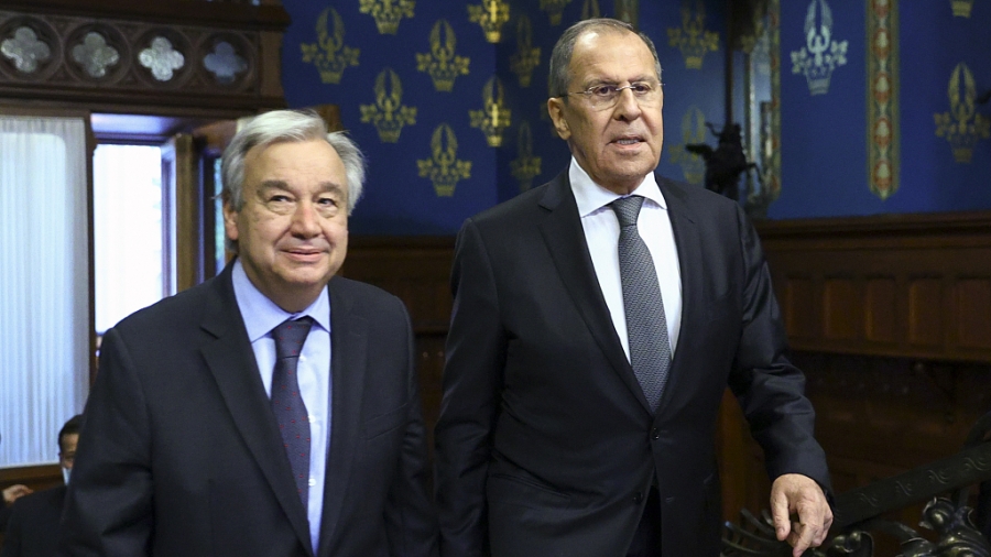 Guterres (ΟΗΕ): Πρέπει να τελειώσουμε τον πόλεμο στην Ουκρανία, να πάμε σε κατάπαυση πυρός
