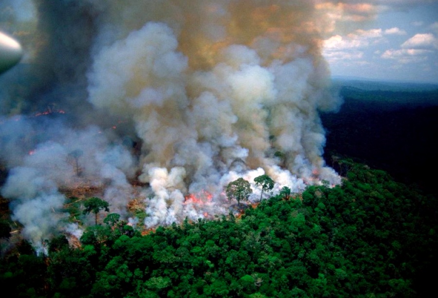 Οι βροχές δεν θα σβήσουν τις φωτιές στον Αμαζόνιο σύντομα