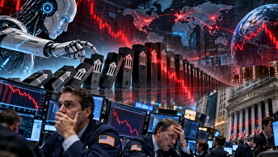 Ισχυρό σοκ στη Wall Street και διεθνώς: Το «Αλγοριθμικό Ντόμινο» και πώς το AI των τραπεζών «κλέβει» από μέσα