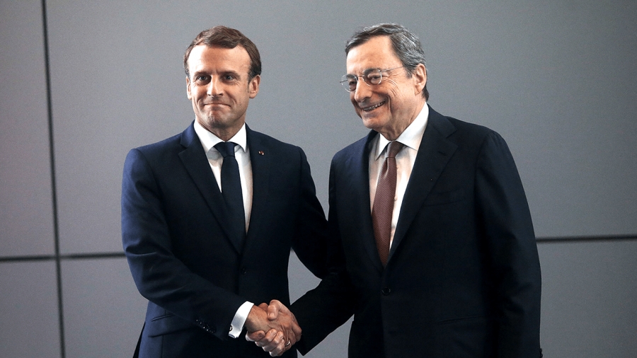 Macron και Draghi ενώνουν δυνάμεις με μία ιστορική συμφωνία - Αντίβαρο στη Γερμανία;