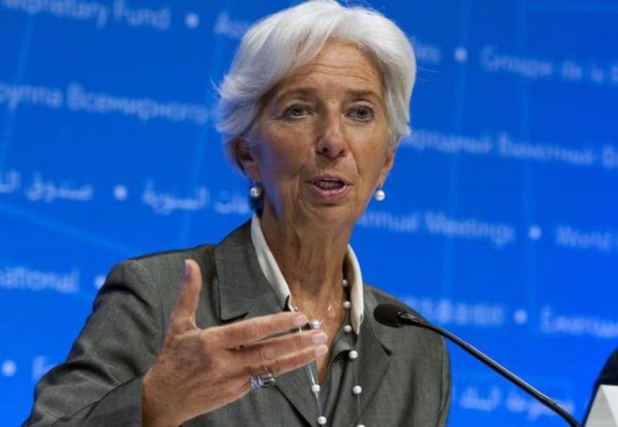 Lagarde: Η Κίνα θα πρέπει να χαλαρώσει την πολιτική της μόνο όταν χρειαστεί