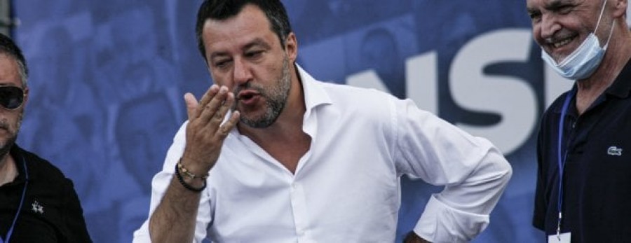 Αντικυβερνητική συγκέντρωση στη Ρώμη – Salvini: Εμείς θα κυβερνήσουμε την Ιταλία