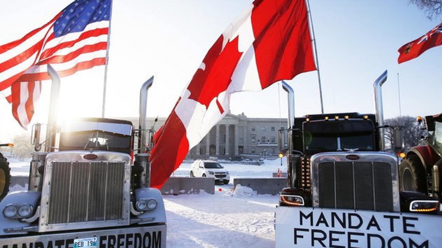 Καναδάς: Σε κατάσταση έκτακτης ανάγκης κηρύχθηκε η Οττάβα - Για «πανεθνική εξέγερση» μίλησε ο δήμαρχος