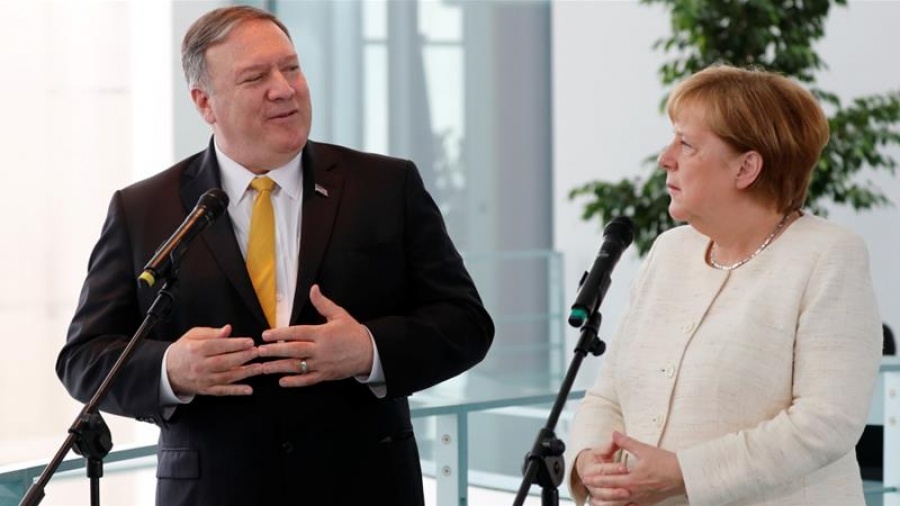 Συνάντηση Merkel - Pompeo στο Βερολίνο στις 8 Νοεμβρίου 2019