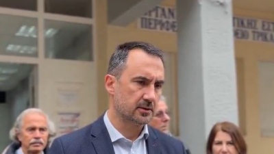 Στα Τρίκαλα ο Χαρίτσης: Θλίψη για την ανθρώπινη τραγωδία, οργή για το έγκλημα - Ευθύνες υπάρχουν και στο κράτος