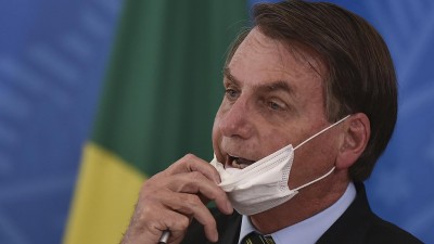 Βραζιλία: Θετικός ξανά στον νέο κορονοϊό ο πρόεδρος Bolsonaro