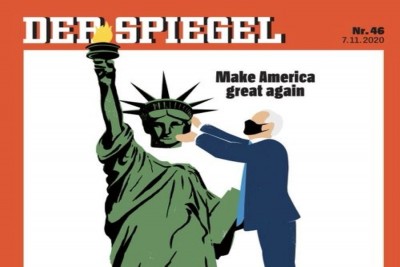 Spiegel: Ο Biden επανατοποθετεί το κεφάλι στο Άγαλμα της Ελευθερίας