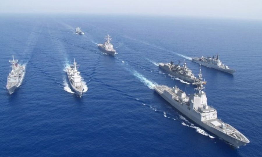 O χάρτης των διεκδικήσεων στην Αν. Μεσόγειο - Πού είναι τα πολεμικά πλοία