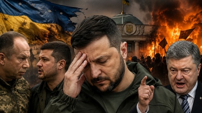 Ραγδαίες εξελίξεις στην Ουκρανία - Η κυβέρνηση καταρρέει, χάος με διαδηλώσεις στο Κίεβο – Σφοδρή σύγκρουση Zelensky με Syrsky