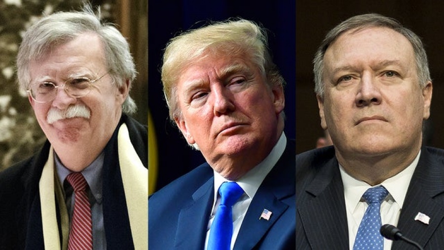 Η δυναμική των σχέσεων Trump - Bolton - Pompeo έχει καθοριστικό ρόλο στην λήψη αποφάσεων για το Ιράν