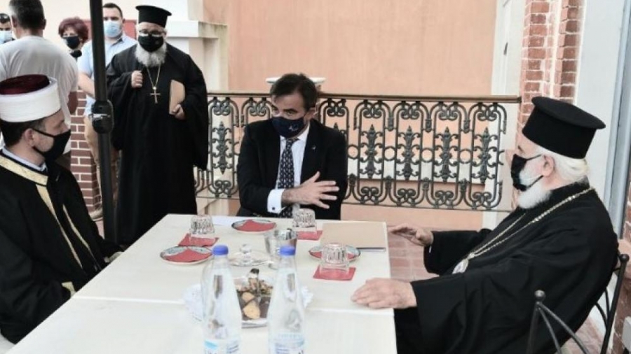 Σχοινάς στην Ξάνθη: Οι πνευματικοί ταγοί αντιλαμβάνονται πώς η Ευρώπη μπορεί να βοηθήσει τη συνύπαρξη χριστιανών - μουσουλμάνων