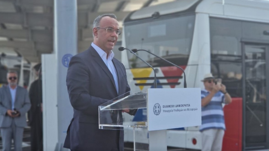 Σταϊκούρας: Ο νέος σταθμός φόρτισης ηλεκτρικών λεωφορείων αποτελεί μια νευραλγική υποδομή για τον ΟΑΣΘ