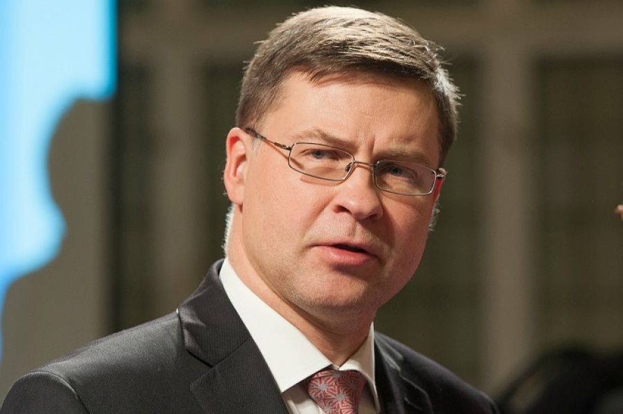 Dombrovskis (Κομισιόν): Στο επίκεντρο το γαλλικό μοντέλο για την ελάφρυνση του ελληνικού χρέους