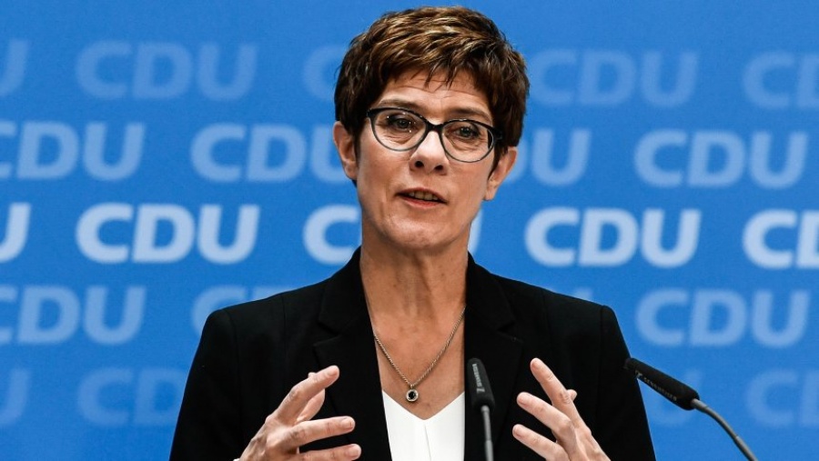 Karrenbauer (CDU): Καμία συνεργασία με το AfD – Στόχος να ξανακερδίσουμε τους ψηφοφόρους μας