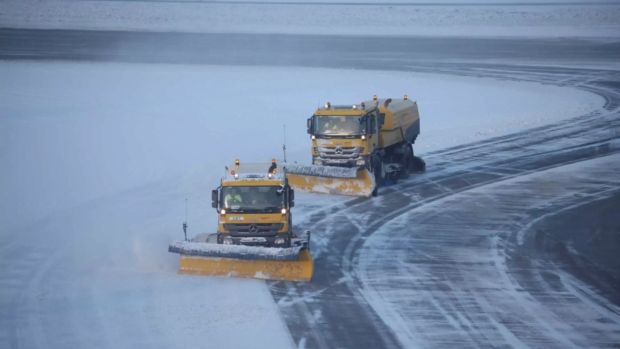 Νορβηγία: Έκλεισε το αεροδρόμιο του Όσλο λόγω πυκνής χιονόπτωσης