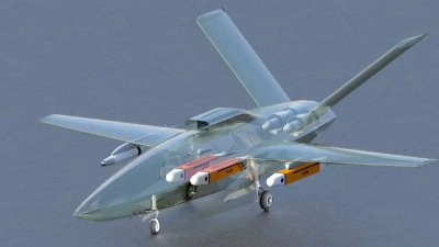 Όλα στη φόρα... Η εναλλακτική διαφανής σχεδίαση του HAL αποκαλύπτει τις μηχανές και τους πύραυλους του drones CATS