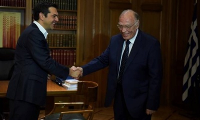 Τηλεφωνική επικοινωνία  Τσίπρα - Λεβέντη για τη συμφωνία με την πΓΔΜ