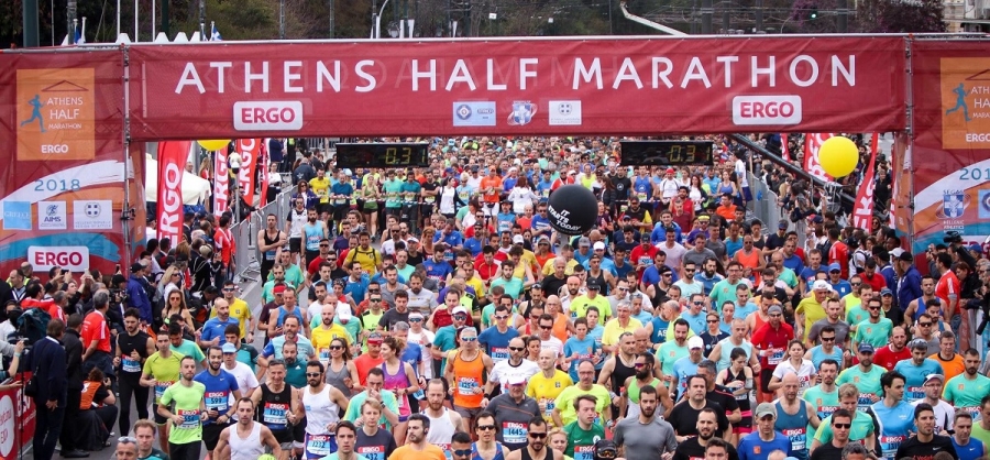 Άντιστροφη μέτρηση για την εκκίνηση του Ημιμαραθωνίου της Αθήνας