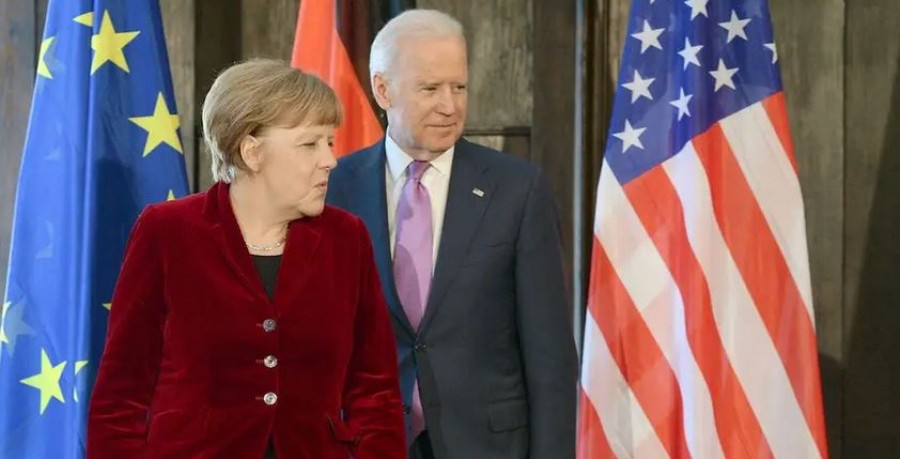 Merkel προς Biden: Προσβλέπω στη μελλοντική μας συνεργασία, αναντικατάστατη η διατλαντική σχέση