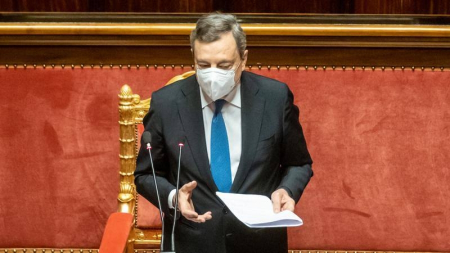 Draghi (Ιταλία): Να αποφασίσει το Κίεβο τι ειρήνη θέλει με τη Ρωσία - Άμεσα κατάπαυση πυρός