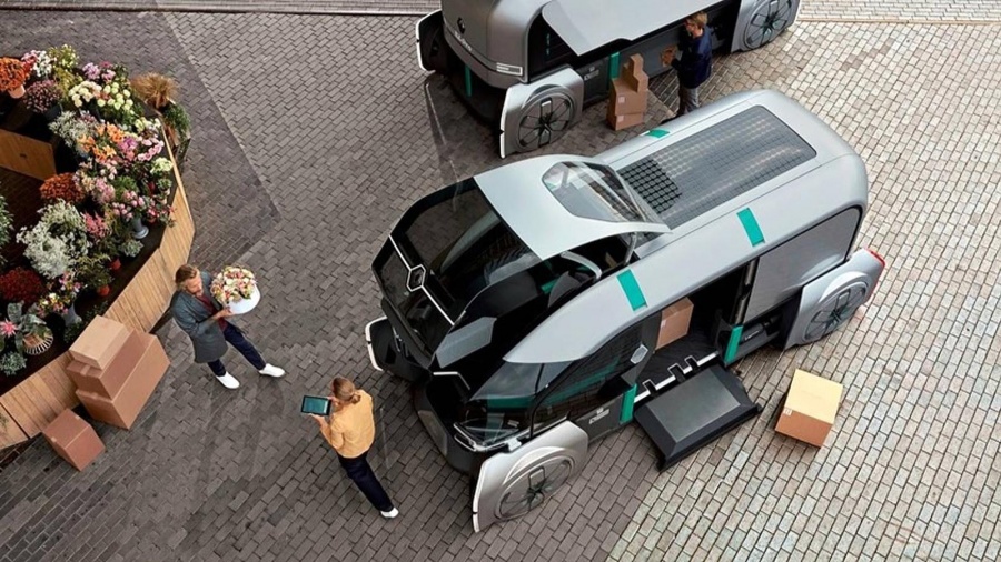 Renault EZ-PRO: Ένα ρομποτικό όχημα για τις αστικές διανομές