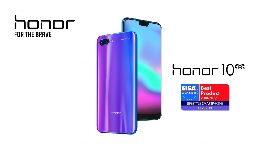 Honor 10: Βράβευση ως το καλύτερο lifestyle smartphone του 2018-2019 από την EISA