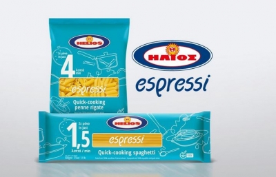 Πιο γρήγορα από το γρήγορο και με νέα εμφάνιση τα ζυμαρικά espressi από την ΗΛΙΟΣ