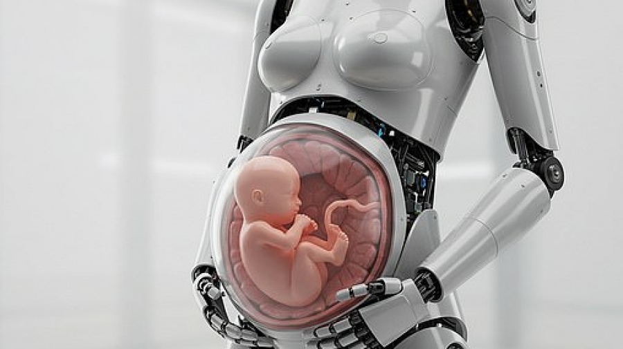 Φρικιαστικό: Η Κίνα δημιούργησε ρομπότ εγκυμοσύνης - Από τη σύλληψη έως τον τοκετό σε τεχνητή μήτρα - Το μωρό τρώει με σωλήνα