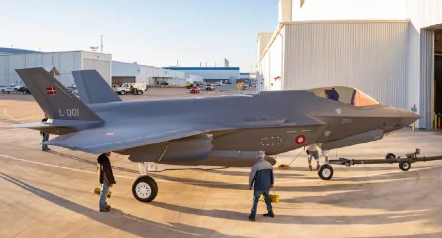 Δανία: Έφθασαν τα πρώτα F -35 που θα αντικαταστήσουν τα γερασμένα F – 16 που θα σταλούν στην Ουκρανία