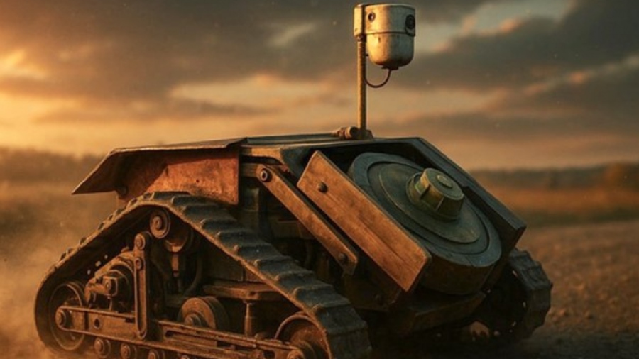 To ρωσικό επίγειο drone «Strannik» έφτασε στη γραμμή του μετώπου για δοκιμές