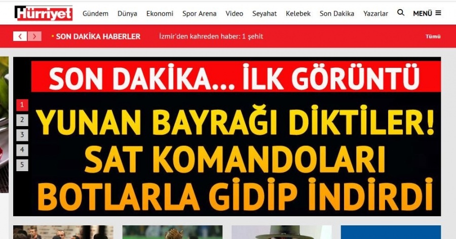 Οι Τούρκοι έστησαν σκηνικό Ιμίων στους Φούρνους