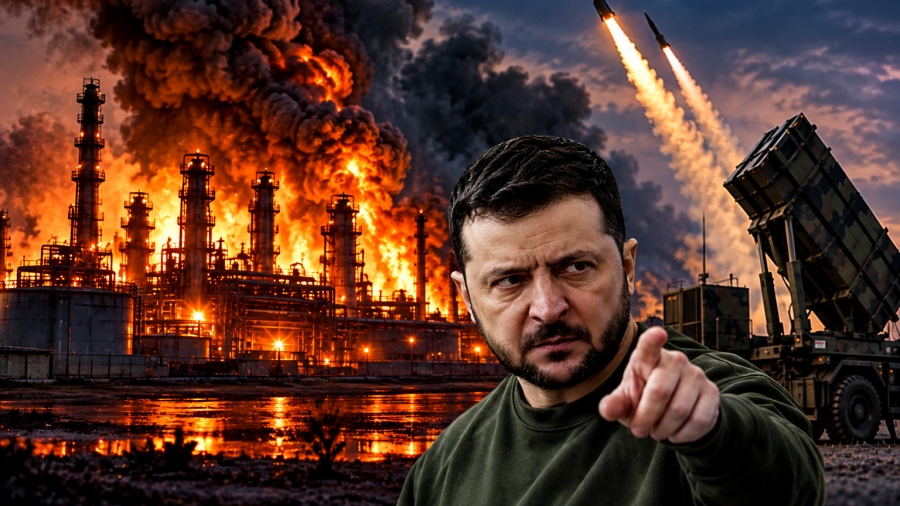Επικίνδυνο θράσος από Zelensky: «Ο περιορισμός στις επιθέσεις κατά των διυλιστηρίων έχει αρθεί. Τελειώσαμε» - Εκβιασμός για Patriot