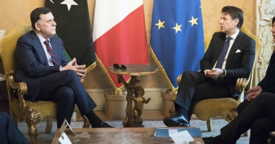 Συνάντηση Sarraj - Conte στη Ρώμη για τις σχέσεις Λιβύης με Τουρκία και Ευρώπη