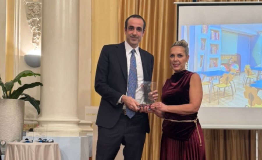 Τιμητική διάκριση στον Γρηγόρη Δημητριάδη από τον σύλλογο για παιδιά με καρκίνο «Η Πίστη»