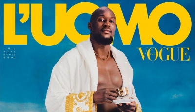 Λουκάκου: Εξώφυλλο στο ανδρικό Vogue