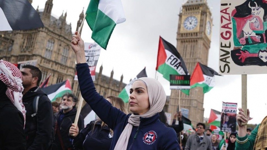 Η Βρετανία ανησυχεί για τις φιλοπαλαιστινιακές διαδηλώσεις - Έκτακτη κυβερνητική σύσκεψη
