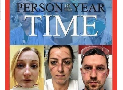 Time: Οι αναγνώστες επέλεξαν το ιατρικό και νοσηλευτικό προσωπικό ως «πρόσωπα της χρονιάς»