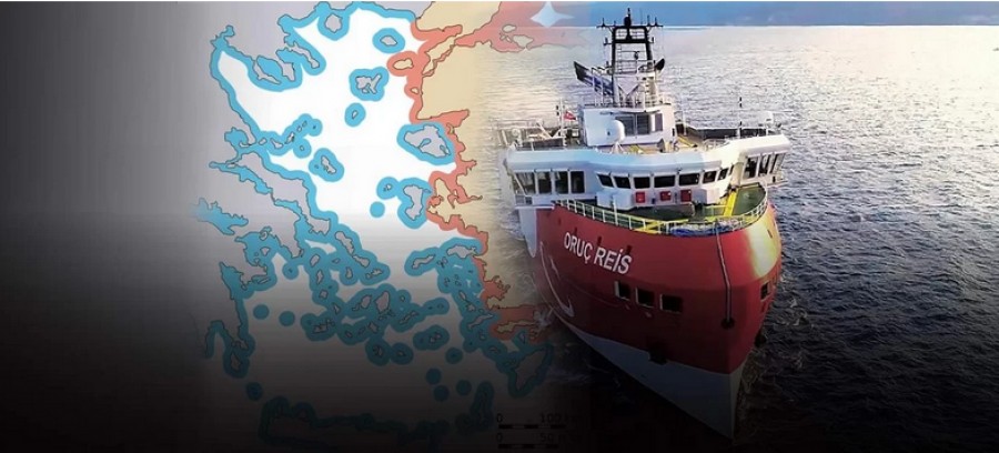 Πρωτοφανής εξέλιξη – Η ΑΟΖ του Καστελόριζου έχει χαθεί... η Ελλάδα με την στάση της, συναινεί στην διεκδίκηση από την Τουρκία, ανενόχλητο το Oruc Reis